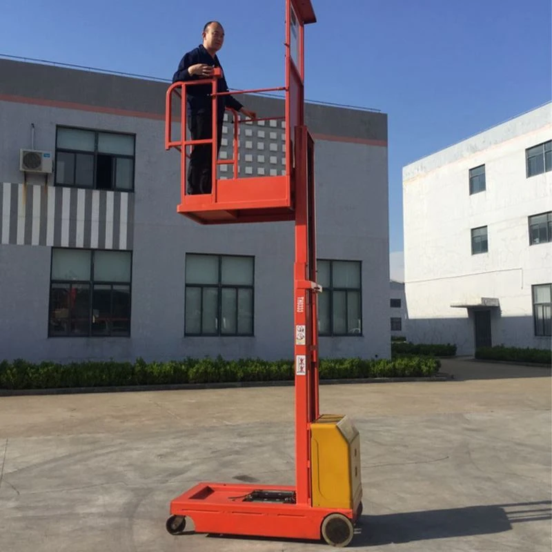 Industrial order picker for warehouse