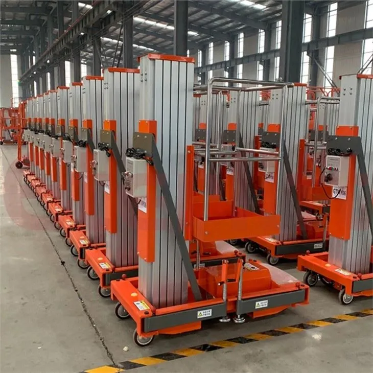 Mobilne električne hidraulične aluminijske ljestve