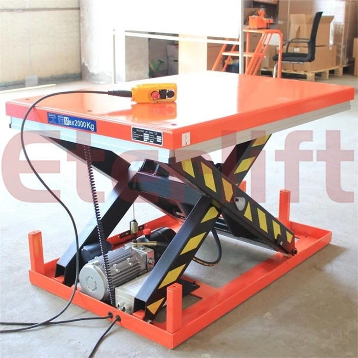 Small Stationary Scissor Lift Table