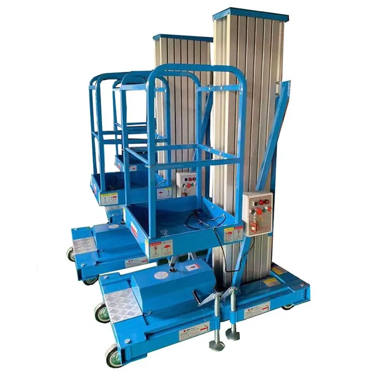 Jednojarbolna aluminijska radna platforma