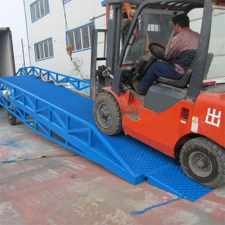 Adjustable Hydraulic Mobile Yard Ramps