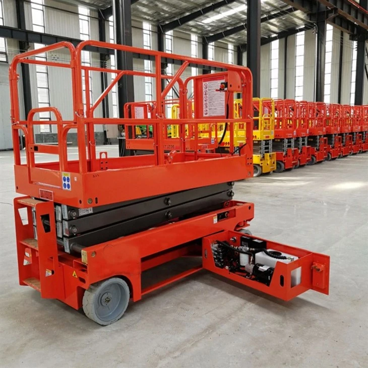 Mobile Scissor Lift Platforms And Ladders